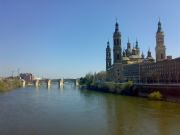El Ebro a su paso por El Pilar
